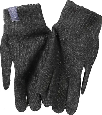 Produktbild von Herrenhandschuhe Schwarz mit Applikation und Logo - Stilvoll & Funktional