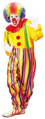 Immagine prodotto di ZIRKUS CLOWN (costume con collare e bretelle) taglia XL