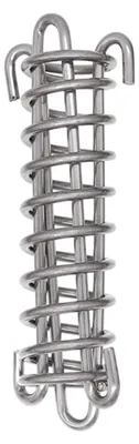 Produktbild von Meiliyizu Hundeleine mit Stoßdämpferfeder, Stahl, Haken Oberteil, Silber