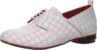 Produktbild von Simen Schnürhalbschuhe in weiss/weiss kombi, Gr. 41