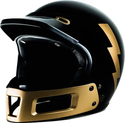 Image de Casque Qwart CC, noir et or, taille M (57/58)