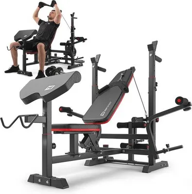 Produktbild von Famanu Multifunktionale Fitnessbank - Verstellbar und Zusammenklappbar