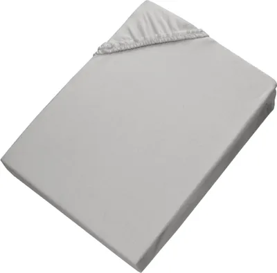 Produktbild von ESPRIT Spannbettlaken, Spannbetttuch PREMIUM Grau 200 x 200 cm