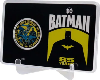 Produktbild von DC Comics Sammelmünze Batman 85th Anniversary Limited Edition
