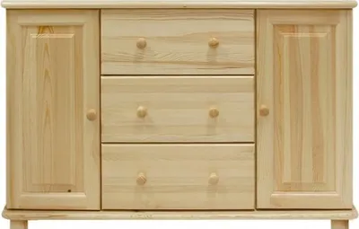 Produktbild von Kommode Massivholz 045 - 78 x 118 x 42 cm (H x B x T)