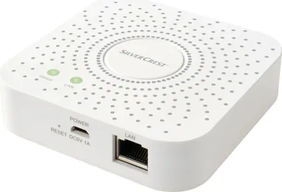 Produktbild von Silvercrest Smarthome Gateway Zigbee Home Good SGWZ 1 A1 Smart-Home-Brücke
