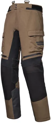 Image de Pantalon textile Modeka Atlaz pour moto, marron/noir, L