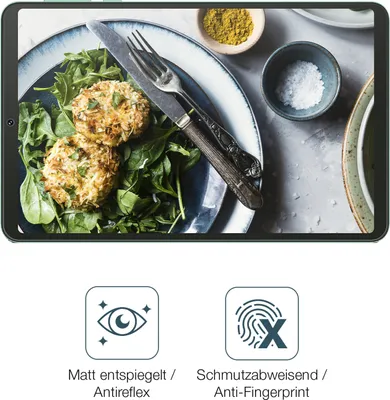 Produktbild von 2x Schutzfolie für Doogee T20 Mini matt - Anti-Shock 9H Folie dipos Glass Kunststoffglas