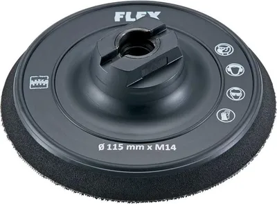 Produktbild von FLEX Klett-Schleifteller Ø 115, Bowl BP-M RE D115 M14 - 503754