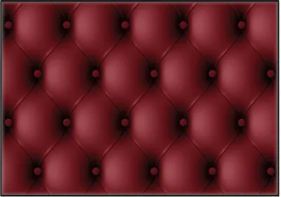 Produktbild von Wallario Wandbild Rote Ledertür, Größe: 70,30 x 100,30 cm, Poster mit schwarzem Aluminiumrahmen
