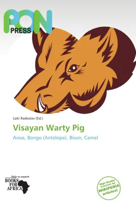 Produktbild von Visayan Warty Pig