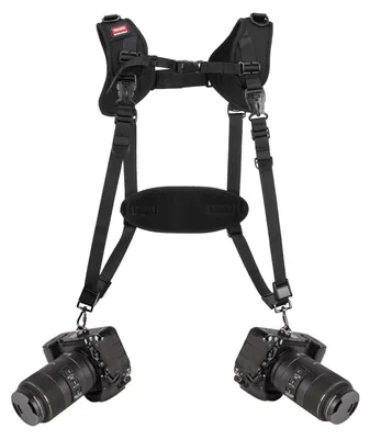 Image de Sangle double réglable et amovible pour appareils photo reflex numériques (DSLR)