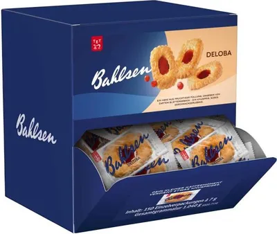 Produktbild von Bahlsen Deloba Einzelpackungen, Gebäck, 150 Kekse je 7g