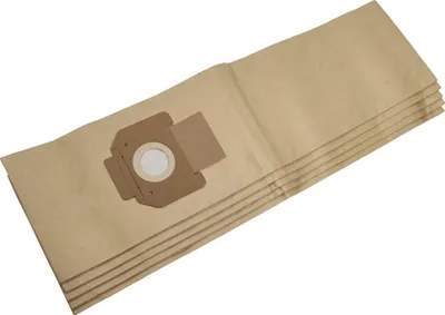 Produktbild von vhbw 5x Staubbeutel kompatibel mit Festo SR 5, 6 Staubsauger - 38cm x 22cm braun