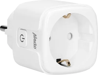 Produktbild von Alecto SMART-PLUG20 - Smarter WLAN-Zwischenstecker mit Stromzähler, 16 A, 3680 W