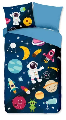 Produktbild von Pure Kinderbettwäsche "Planets" - Multi - (140x220 cm) - 100 % Polyester