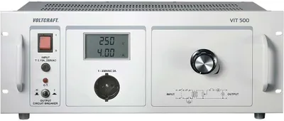 Produktbild von VOLTCRAFT VIT 500 Labor-Trenntrafo einstellbar 1 - 250 V/AC