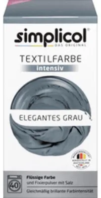 Produktbild von Simplicol Textilfarbe Elegantes Grau DE