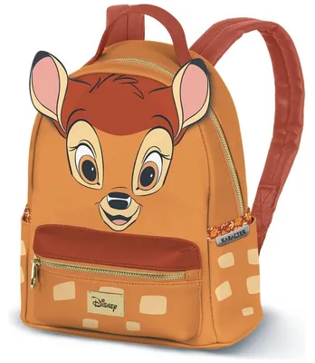 Produktbild von Disney Bambi Urbaner Rucksack mit Reißverschluss und Seitentaschen, 29 x 25 x 16 cm