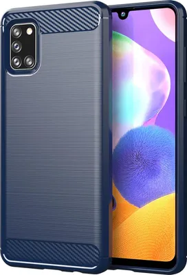 Immagine prodotto di Custodia Cadorabo per Samsung Galaxy A31 in TPU blu protettivo custodia cover telefono cellulare