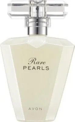 A product shot of AVON Rare Pearls Eau de Parfum.