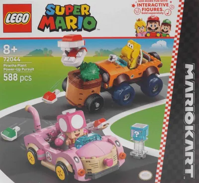 Image de LEGO Super Mario Mario Kart™ – Piranha Plant et course de voitures, jeu de construction, à partir de 8 ans, plastique, 588 pièces, 745 g