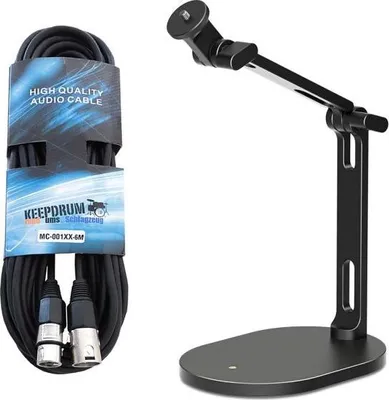 Produktbild von Rode DS-2 Desktop-Studioarm Stativ mit XLR-Kabel