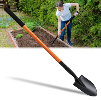 Produktbild von Lange Gartenschaufel mit Ergonomischem Griff