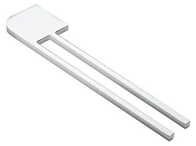 Produktbild von Pelipal HH6-380-2 Handtuchhalter in Chrom, Korpusmontage, 2-armig, Tiefe: 38 cm