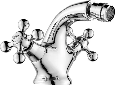 Produktbild von BADLAND Bidetarmatur Wasserhahn STILO Bidetmischer für Badezimmer in Chrom
