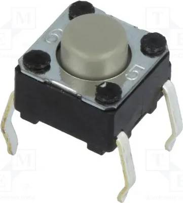 Immagine prodotto di 10 x Microfusibile T, THT, 5 mm, B3F-1022, Microfusibile T, 0,05 A / 24 VDC, Assente. Posizione: 2
