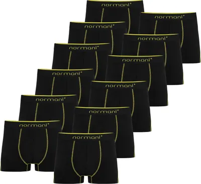 Produktbild von normani 12 x Herren Baumwoll-Boxershorts