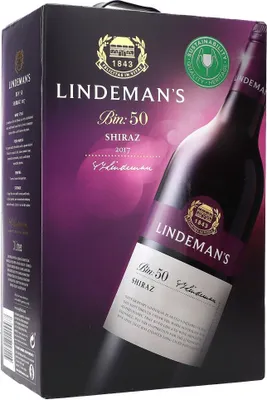 Produktbild von Lindeman's Bin 50 Shiraz 3,0l Bag in Box