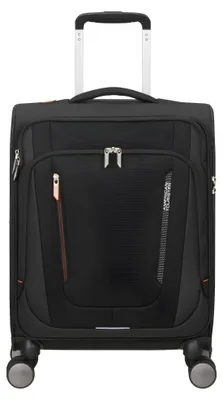 Productafbeelding van American Tourister trolley Wanderlite Spinner TSA Shadow Black zwart 55cm