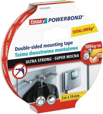 Obrázek produktu pro TESA POWERBOND páska 5m x 19mm ULTRA STRONG