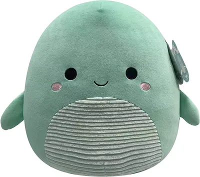 Produktbild von Jazwares SQK3272 - Squishmallows - Nessie der Seedino - 30 cm (12") - Kuscheltier Plüschtier