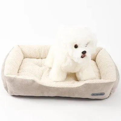 Immagine prodotto di Lettino ortopedico per animali domestici di taglia media, morbido, lavabile, beige, M