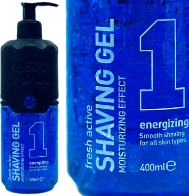 Immagine prodotto di Nishman 01 Gel da barba trasparente energizzante 400ml