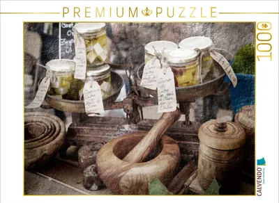 Produktbild von CALVENDO Puzzle Eingelegte Käse | 1000 Teile Lege-Größe 64x48cm Foto-Puzzle für glückliche Stunden