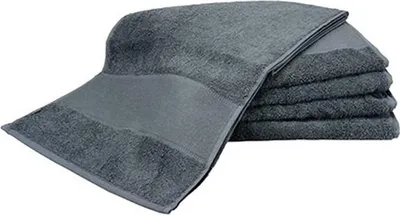 Produktbild von A&R 703.50 | PrintMe Sport Towel / 30 x 140 cm - Farbe: Graphite - Größe: 30 x 140 cm