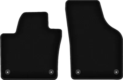 Immagine prodotto di Wielganizator Tappetini anteriori in velluto per Seat Alhambra II (2010-2018, minivan) neri, set 2 pz, con fissaggi
