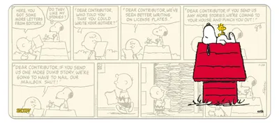 Produktbild von Grupo Erik Mousepad XXL Peanuts Snoopy Gaming Mousepad XXL rutschfest Schreibtisch Büro