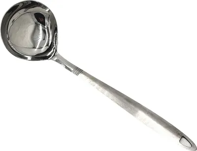 Image de Louche en acier inoxydable 28,5cm louche à soupe cuillère à sauce louche à sauce accessoires de cuisine