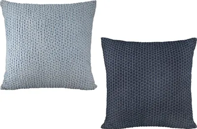 Produktbild von Gilde Kissen, quadratisch, "Denim", Baumwolle, Polyester, blau, B. 45 cm, H. 45 cm 51996 4063387519967 2 Stück (2-fach sortiert)
