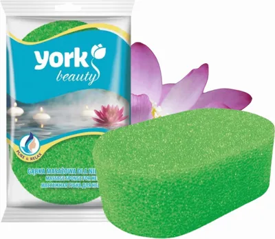 Zdjęcie produktu dla York Myjka Do Kąpieli I Masażu Ciała Dla Niej Usuwa Martwy Naskórek