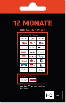 Produktbild von HD+ plus Verlängerung 12 Monate