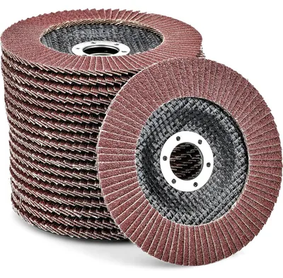 Produktbild von Schleifscheiben 125 mm, Körnung 80, 10 Stück, für Winkelschleifer
