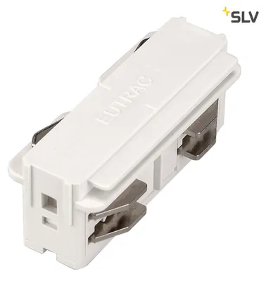 Produktbild von SLV 1001516 EUTRAC Längsverbinder elektrisch verkehrsweiss