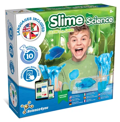 Produktbild von Science4you Schleim Selber Machen Set für Kinder - Slime Set, Im Dunkeln Leuchte