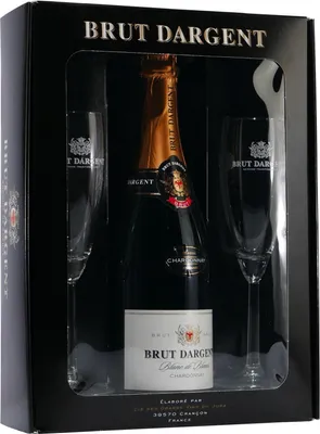 Produktbild von Brut Dargent Chardonnay Sekt - Geschenkpackung